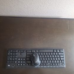 Wireless Keyboard With Mouse Logi
