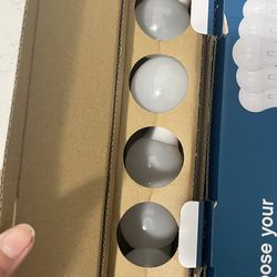 20-30 Led bulbs - warm color