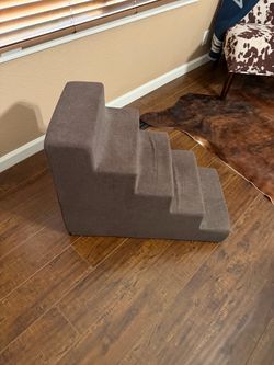 5 Step Foam dog stairs