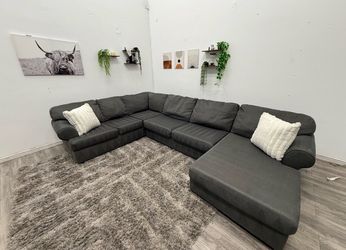 Gray Sectional Couch - Free Delivery