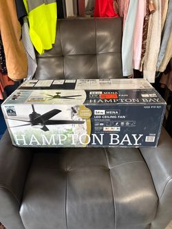 Hampton Bay Mena 54-Inch LED Ceiling Fan