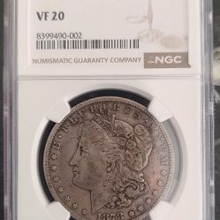 1878 CC - Silver Morgan Dollar