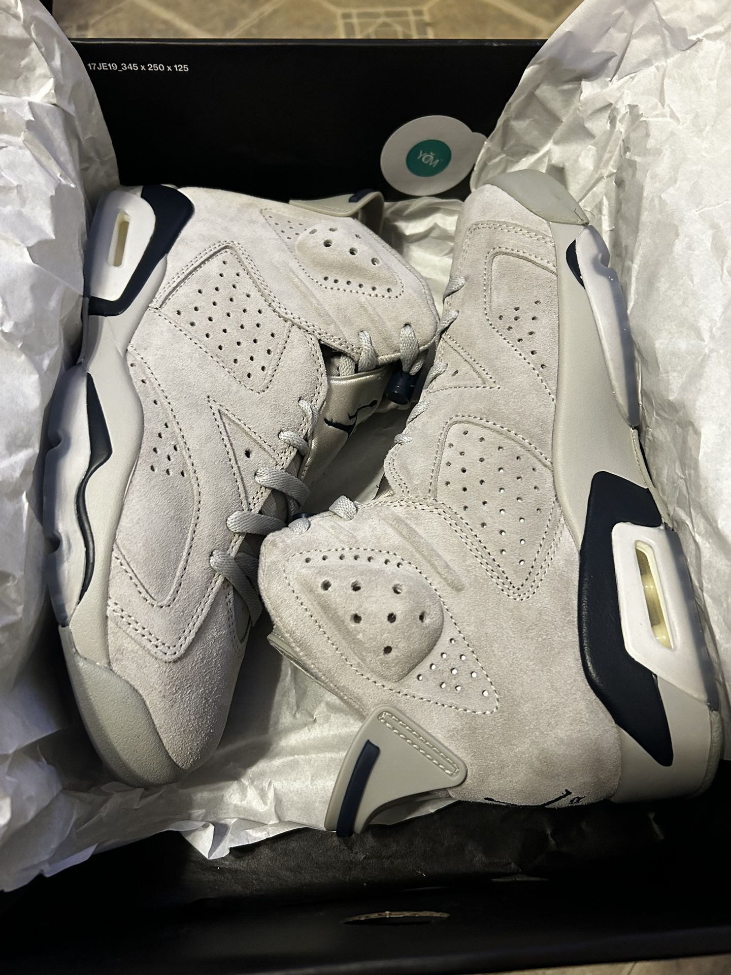Nike Air Jordan Georgetown 6s Size 8 DS New