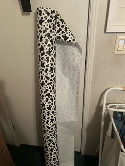Cow Print Wrapping Plastic  Roll