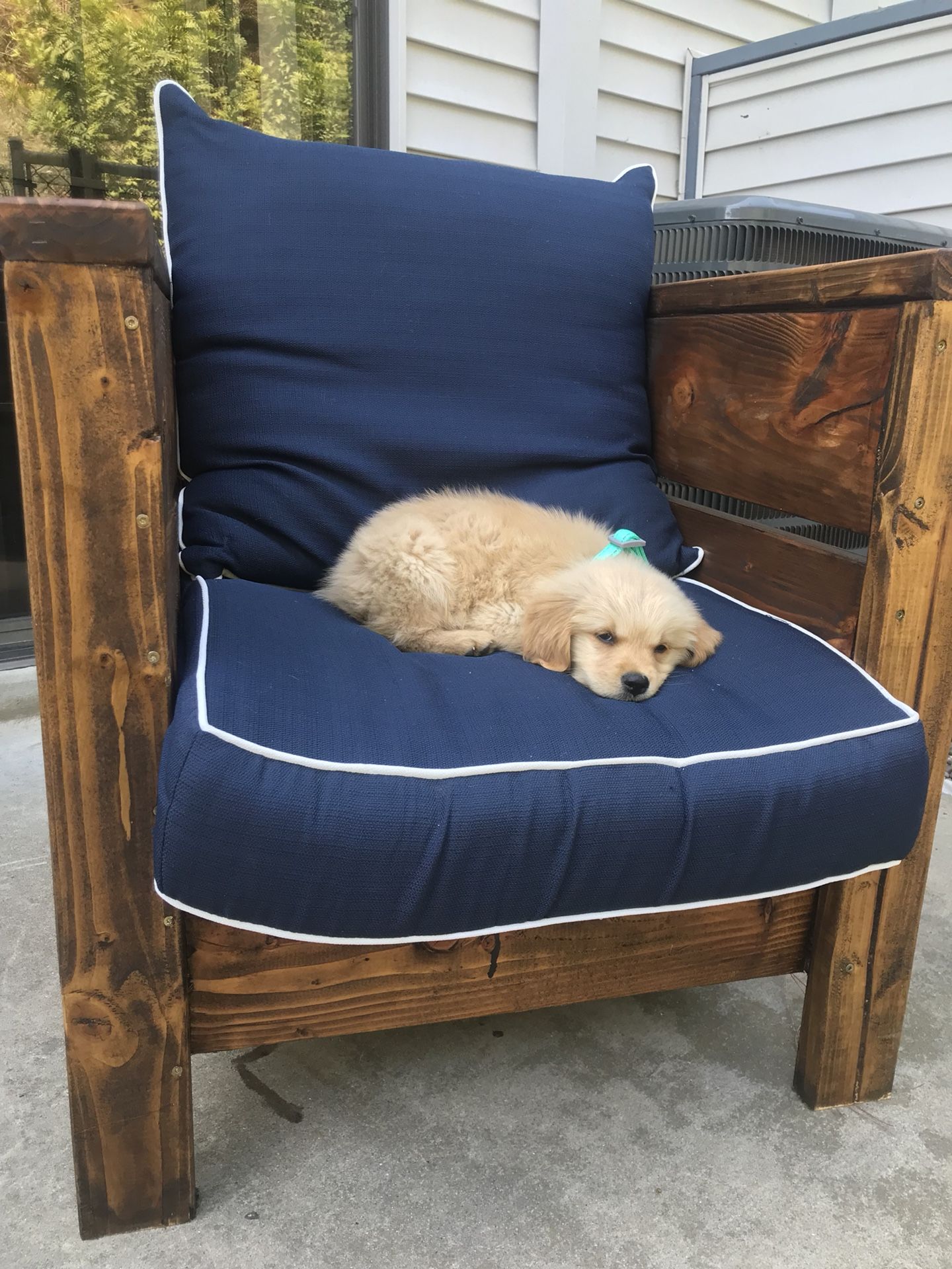 Makers Knot Woodwork Patio Chair