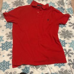 Red And Blue Polo Size Medium