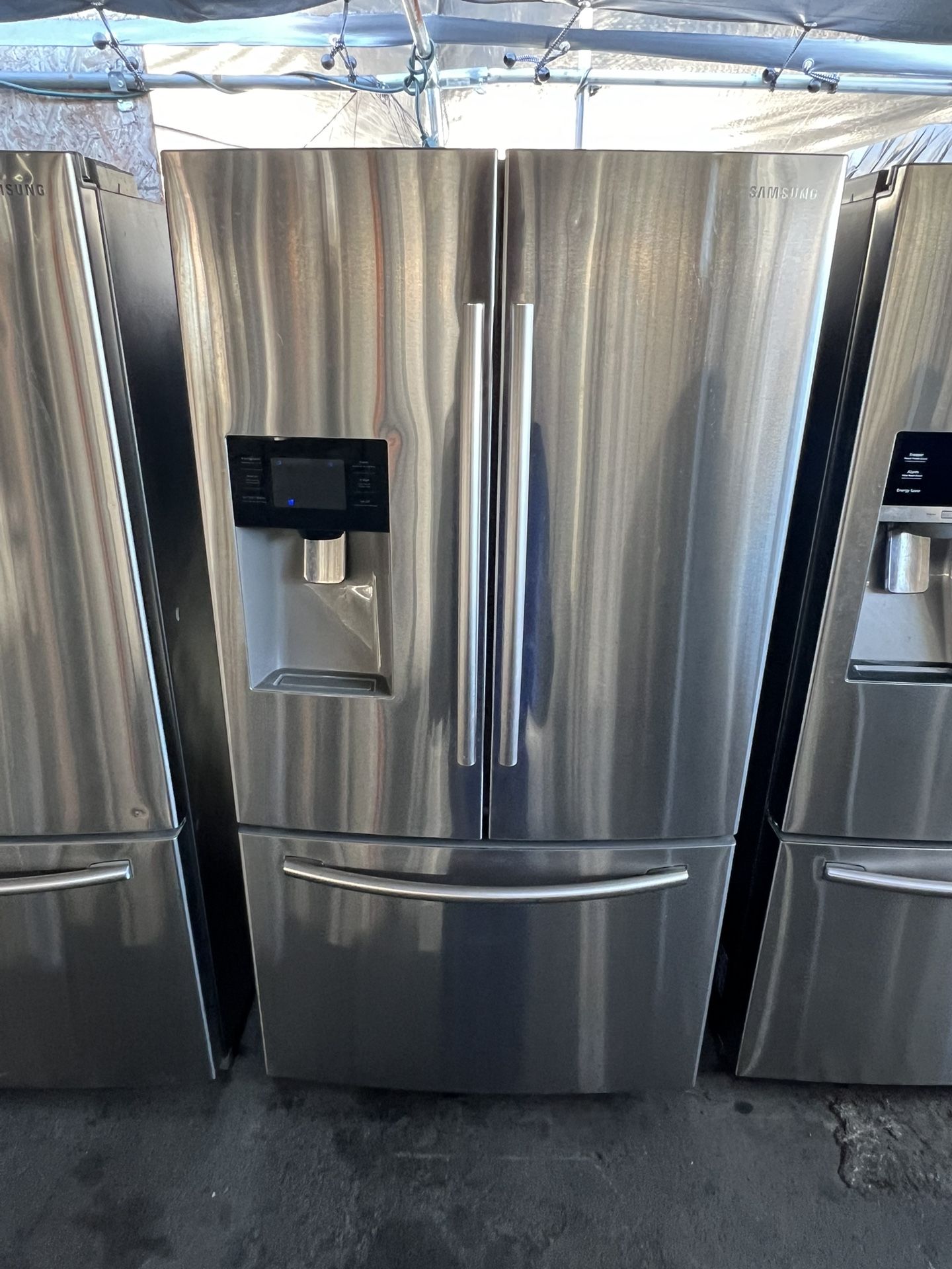 Samsung French Door Stainless Steel Fridge We Deliver And Install👨🏻‍🔧🚚