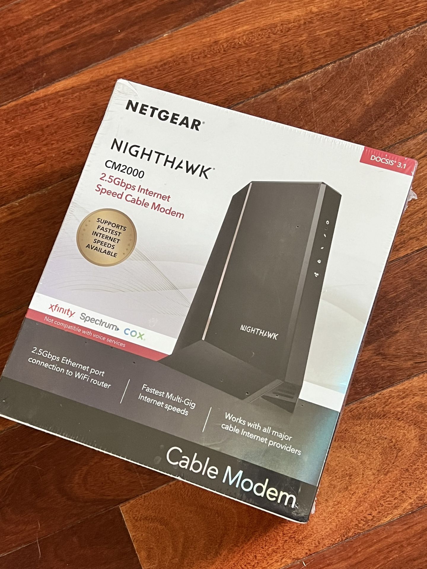 NETGEAR NightHawk Speed Cable Modem 