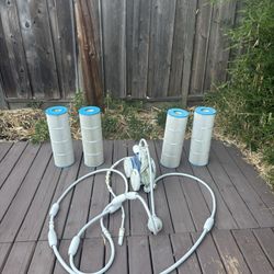 Polaris In Ground Pool Vacuum + Cartridges For Pool Filter
