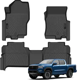 NEW CUSTOM Floor Mats for Nissan Frontier 2026-2022 Crew Cab