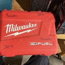 Milwaukee Drill Hard Carry Case Only M18 Fuel