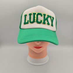 Celebrate It St. Patrick's Day Lucky Trucker Adjustable SnapbackHat