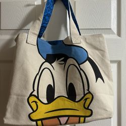 Donald Duck Canvas Tote Bag