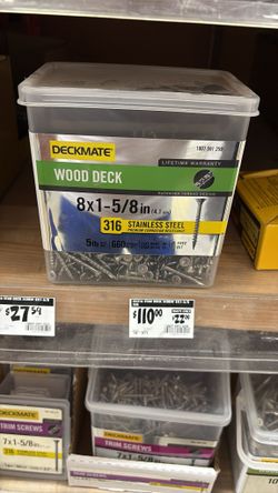 Wood Screws 5Lb( Size #7 2 1/4)