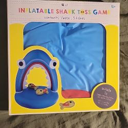 Inflatable Shark Toss Game 