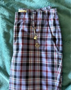 teddy fresh plaid pant size 26