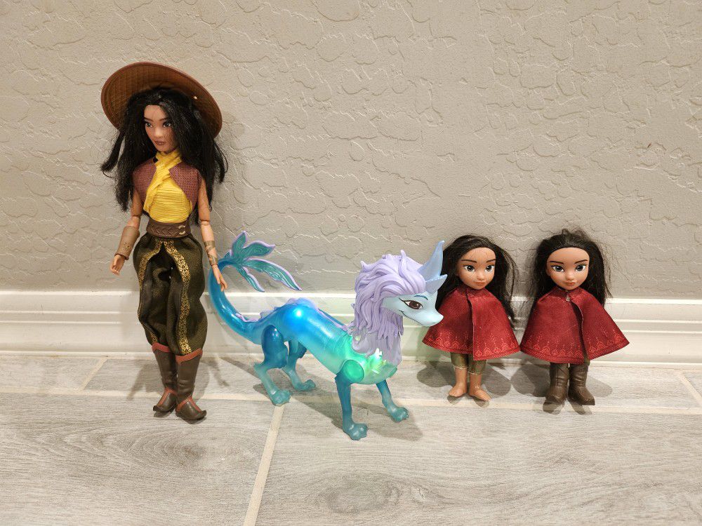 Disney RAYA dolls
