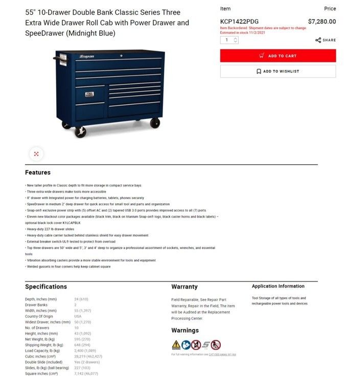 Snapon Tool Box