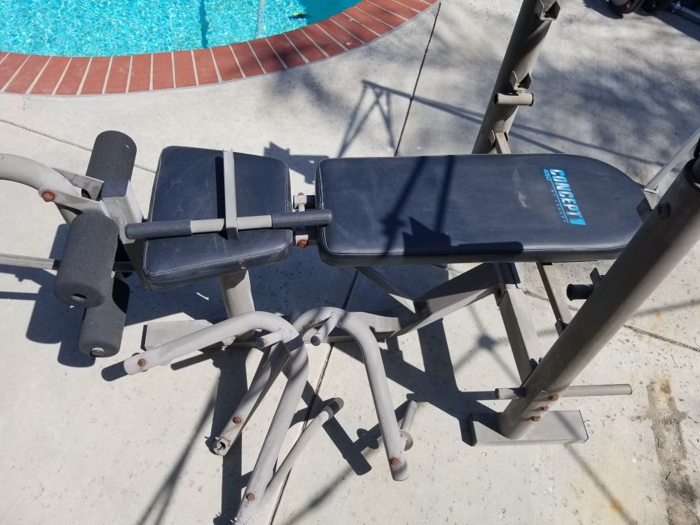 Workout bench