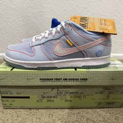 Nike Dunk Low Union Passport Pack Argon Size 11