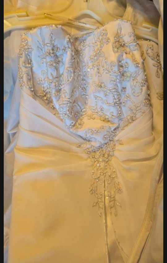 Wedding Dress w/Petticoat