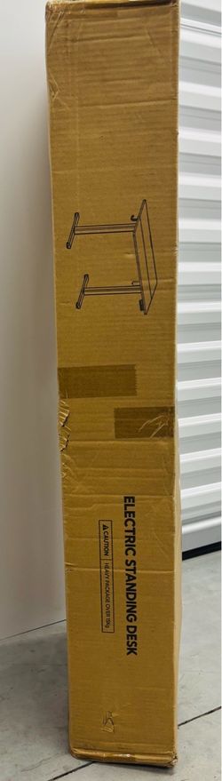 Electric Standing White Desk 40 inch/100cm