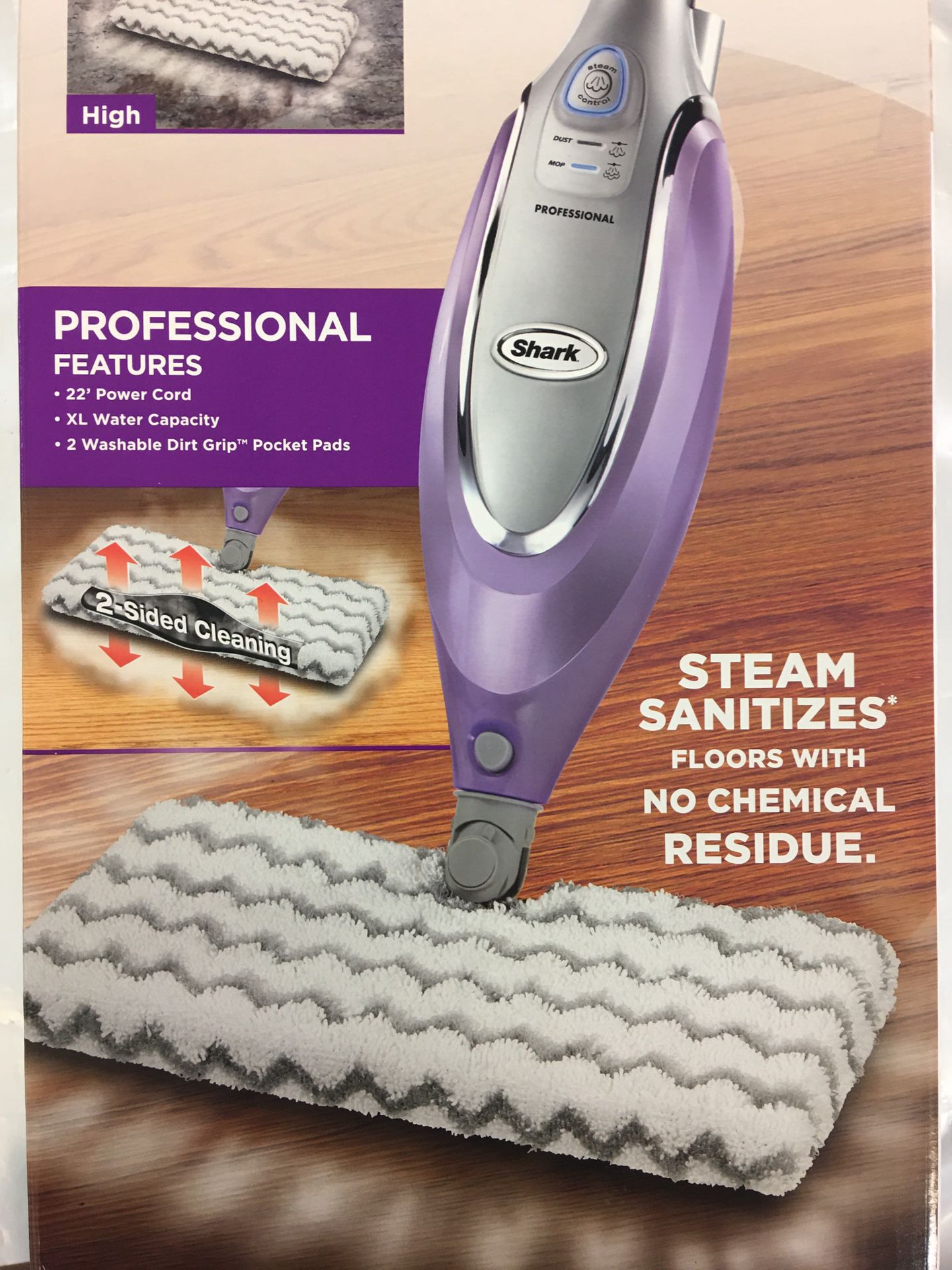 Shark STEAM Pocket Mop  4.0 Sanitizing Steam Brand New