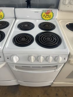 USED HOT POINT FOR ELECTRIC  STOVE  24” 