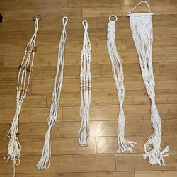 Macrame Plant Holders 