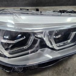 2018-2021 BMW X3 X4 FRONT RIGHT PASSENGER ADAPTIVE LED HEADLIGHT OEM

