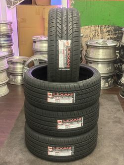 255/30/24 new tires Lexani set of 4 or sale by single tire
