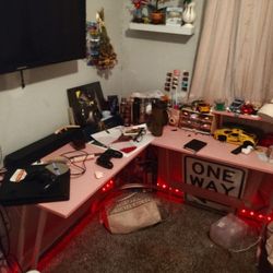 Pink Desk