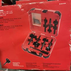Selfeed High-Speed Steel Wood Boring Bit Set (7-Piece)