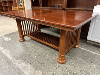 Arts & Crafts Mission Style Cherry Dining Table