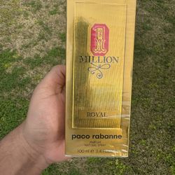 Paco Rabanne 1 Million Royal Men's Parfum Spray 3.4 Oz./100 Ml New Parfum