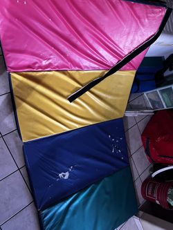 3 Big Kids Folding Gym Mats