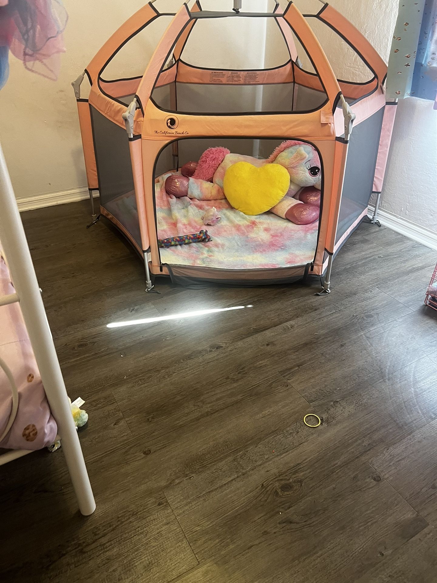 Toddler Playpen Rocking Chair And Wooden Actovity Center