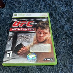 UFC Undisputed For Xbox360