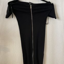 Black Tight Fit Dress