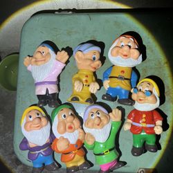Full Set 7 Dwarfs From Snow White 