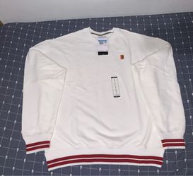 Nike Men's Spring Court Fleece Crewneck White IR0618-100 Size: Medium
