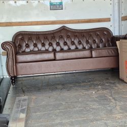 Leather Couch Set 