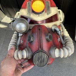 Fallout T-51b-nc Power Armor Helmet, Nuka Cola Exclusive