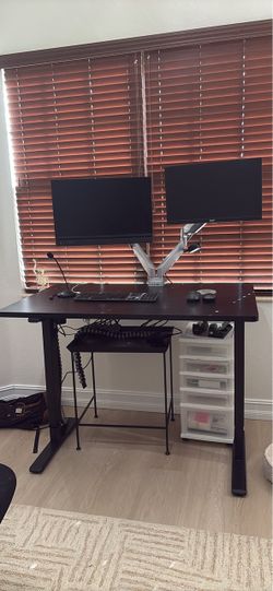 (2) Height Adjustable Desks 30” x 48”