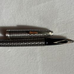 Sheaffer Imperial Diamond Sterling Fountain Pen