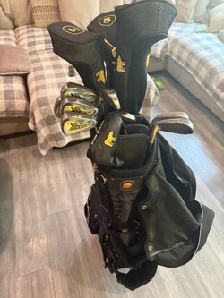 Complete 14-Piece Golden Bear XS Tech Golf Club Set & Stand Bag (Right Handed)
