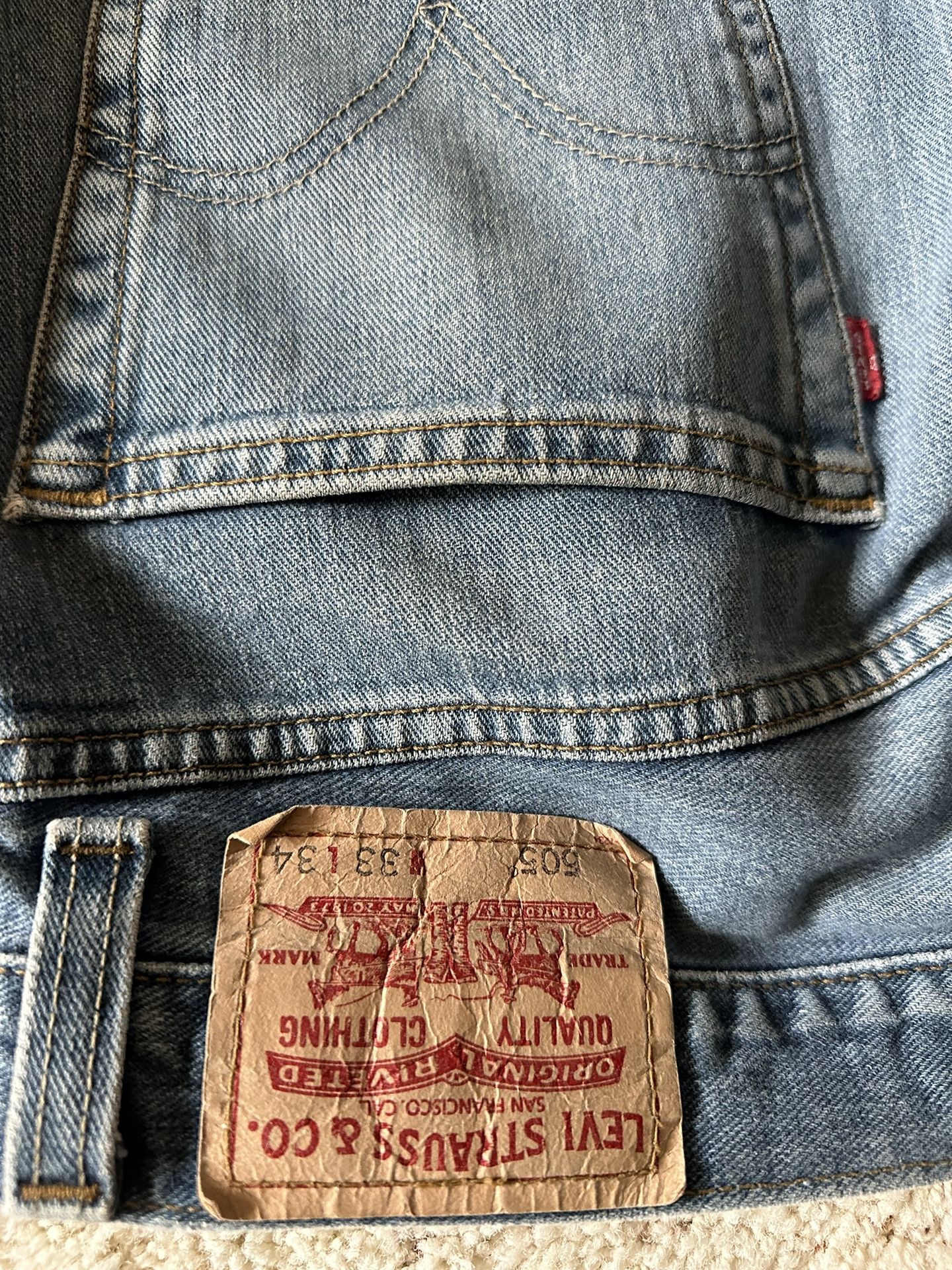 Men’s 505 Levy’s Jeans
