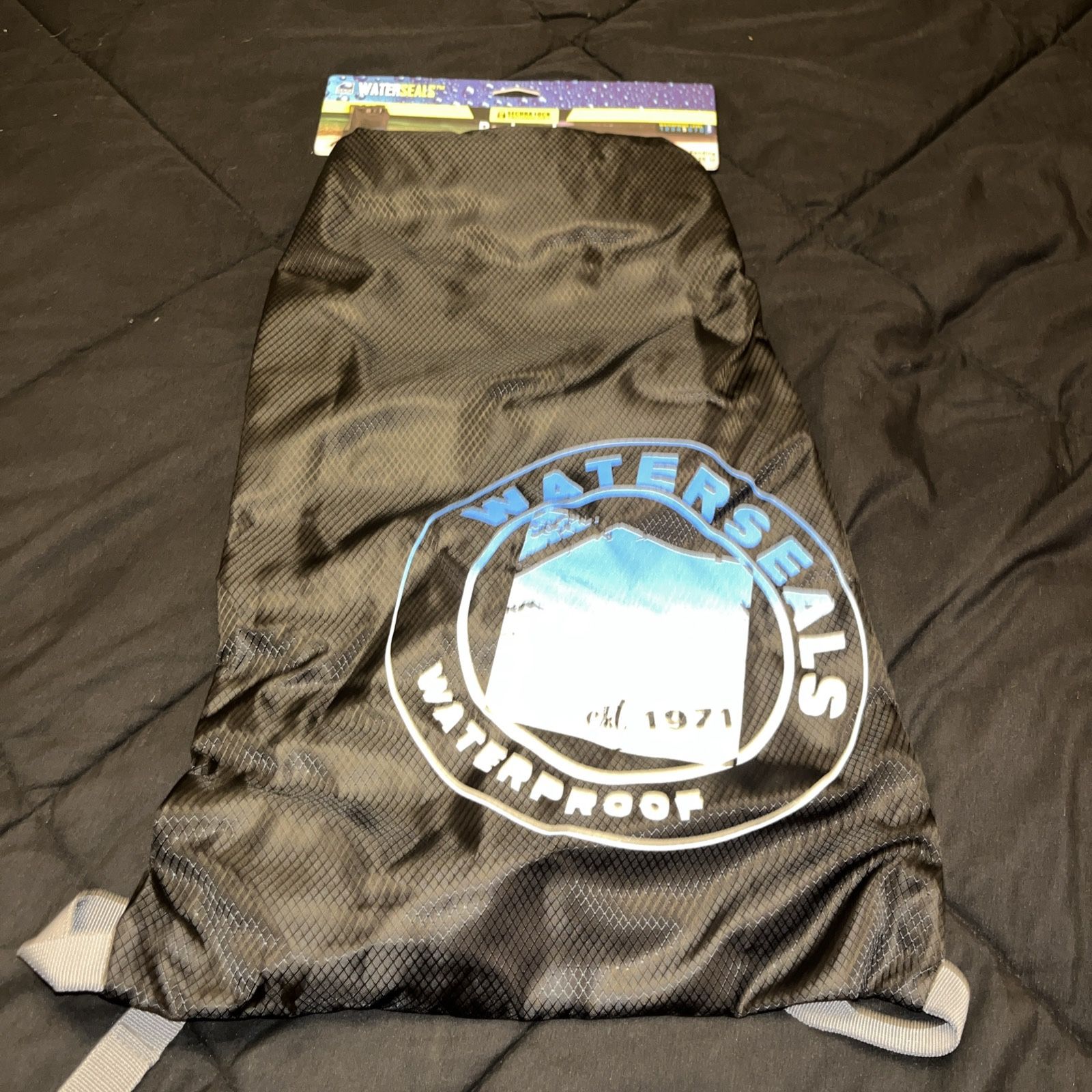 New Waterseals Locking Backpack + Waterproof Bag With Lock Combination