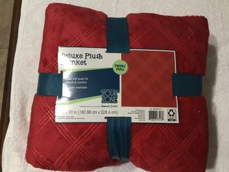 Deluxe Plush Blanket Twin/Full
