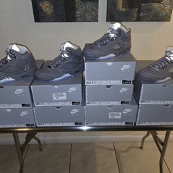 Jordan 5s Wolf Grey 